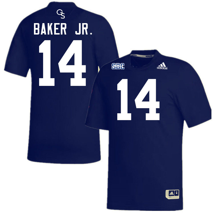 #14 Darrell Baker Jr. Georgia Southern Eagles Jerseys|Apparels Football Stitched-Navy